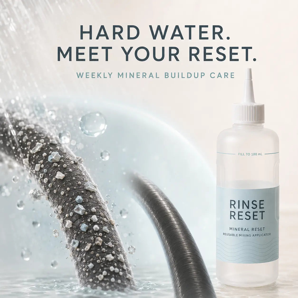 Hard-water minerals and the Mineral Reset treatment system